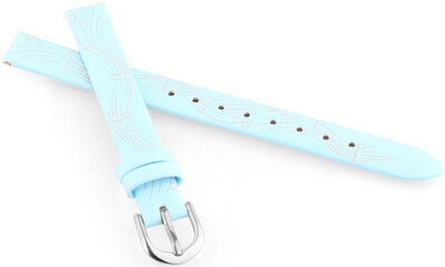 Lederband JVD RJ7222.2 10mm, blau, für Kinder
