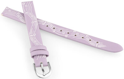 Lederband JVD RJ7222.1 10mm, lila, für Kinder