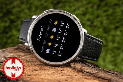 Amazfit Active 2 Premium (Round) Black Leather (+Ersatz-Uhrenarmband)