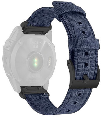 Nylon-Riemen Ricardo 22mm (pro Garmin Fenix 8/7/6 (47mm), Epix 2 aj.), Blau V3, QuickFit