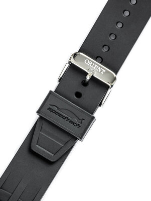 Silikonband Orient VDEWZSB 24mm (für das Modelly SDA05, SKT00), schwarz