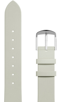 Lederband JVD RBR14C819-LEA-V1 16mm, grau