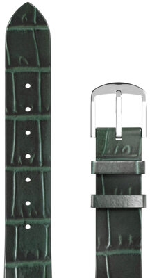 Lederband JVD RBR14C819-LEA-V12 16mm, grün