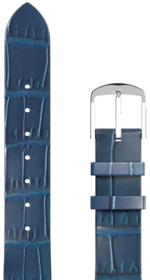 Lederband JVD RBR14C819-LEA-V16 16mm, blau