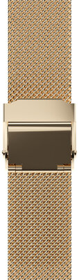 Stahlarmband JVD RBG14C819-MESH 16mm, gold, milanese