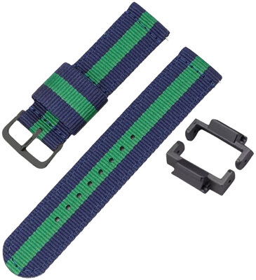 Textilband Ricardo 16mm (für Casio G-Shock GA-2100/GA-2110, DW-5600, GW-6900), Farbe V3, NATO, + Adapter