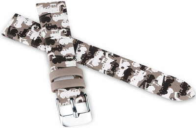 Lederband JVD RJ7219.2 16mm, braun, für Kinder
