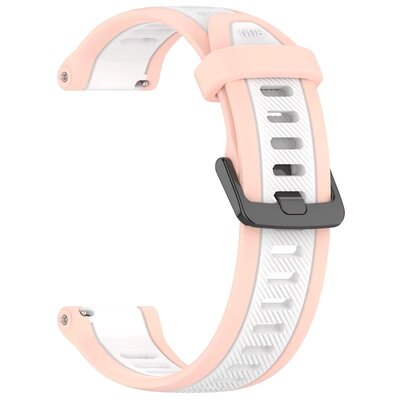 Ricardo Silikonarmband 20mm (für Garmin Venu, Venu Sq, Venu 2 plus, etc.), beige, Schnellverschluss