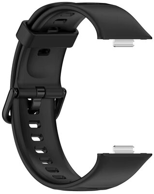 Silikonarmband Ricardo 20mm (für Huawei Watch Fit 3), schwarz