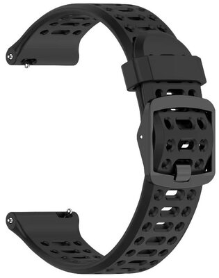 Silikon-Uhrenarmband Ricardo Pejo 22mm, Black, Quick Release