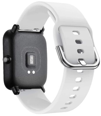 Ricardo Silikonarmband 22mm (für Polar Vantage M2, V3, Grit X), weiß, Schnellverschluss