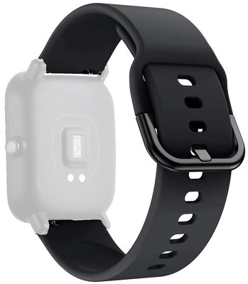 Silikonband Ricardo 22mm (pro Polar Vantage M2, V3, Grit X), schwarz, Quick Release