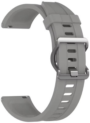 Silikonband Ricardo 22mm (pro Xiaomi), Grau V1, Quick Release