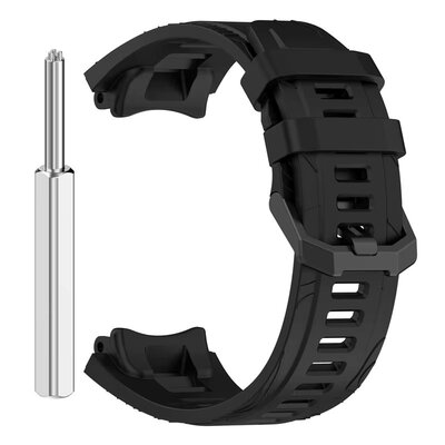 Ricardo Silikonband (für Amazfit T-Rex 3), schwarz, + Ersatzzubehör