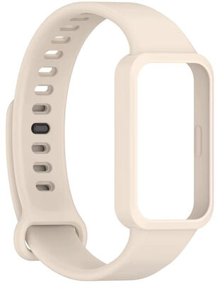 Ricardo Silikonarmband (für Xiaomi Mi Band 9 Active), beige
