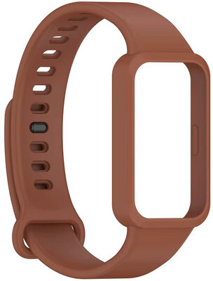 Ricardo Silikonarmband (für Xiaomi Mi Band 9 Active), braun