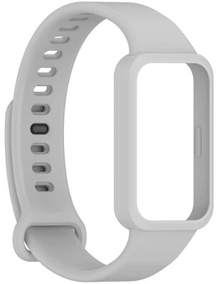 Ricardo Silikonarmband (für Xiaomi Mi Band 9 Active), grau
