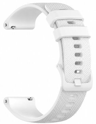 Silikon-Uhrenarmband Ricardo Aprica 20mm, Quick Release, White V2