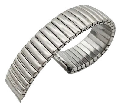 Stahlarmband Ricardo Syracuse, Silber V1, flexibel