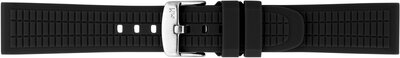 Silikonband Morellato Tanaro 6085187.019 M, schwarz, Quick Release
