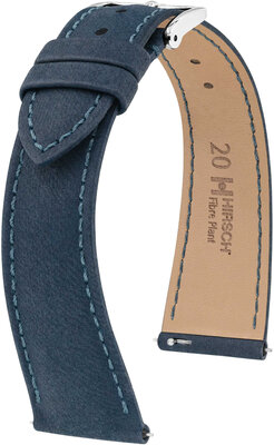 Naturband Hirsch Fibre Plant L 04299080-2, blau, Naturfasern, Länge L, Quick Release Limited Edition