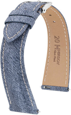 Naturband Hirsch Fibre Plant L 04299082-2, blau, Naturfasern, Länge L, Quick Release Limited Edition