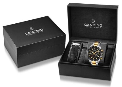 Candino Gents Sport Chronos C4748/D (+ Ersatz-Uhrenarmband)