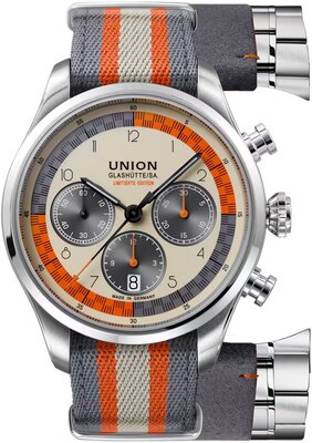 Union Glashütte Belisar Chronograph D009.427.11.392.09 Silvretta Classic Limited Edition 2025 200pcs (+ Ersatzarmband)