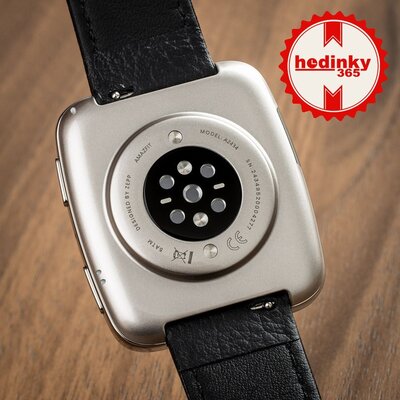 Amazfit Active 2 (Square) Black Leather (+Ersatz-Uhrenarmband)