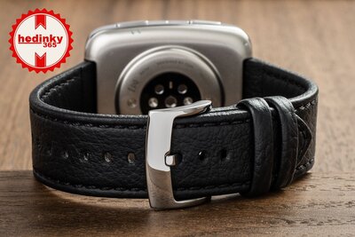 Amazfit Active 2 (Square) Black Leather (+Ersatz-Uhrenarmband)