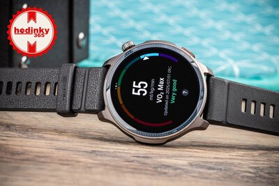 Amazfit Balance 2 Black (+ Ersatz-Uhrenarmband)