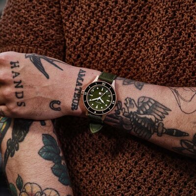 Bulova Archive Series Mil-Ships Automatic 98A324 150th Anniversary Special Edition