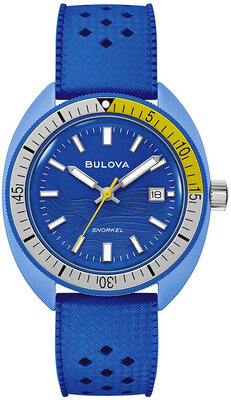 Bulova Snorkel Quartz 98B445 Blue Tang Fish