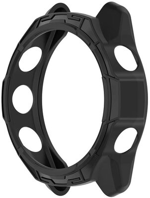 Schutzhülle (für Garmin Forerunner 570, 42mm), Silikon, schwarz