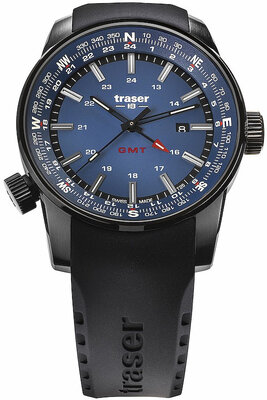 Traser P68 Pathfinder GMT Blue 109743