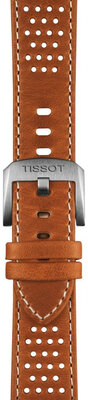 Lederband Tissot T852.050.049 20mm, Braun