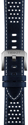 Lederband Tissot T852.050.051 20mm, Blau