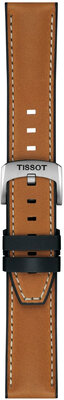 Lederband Tissot T852.051.018 21mm, Braun