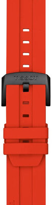 Silikonband Tissot T852.048.933 22mm, Rot