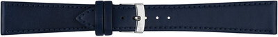 Leder-Uhrenarmband Morellato Point 0112419.062 M, blau, veganes Material