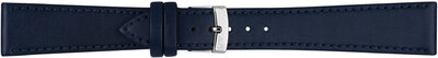 Leder-Uhrenarmband Morellato Point 0112419.062 S, blau, veganes Material