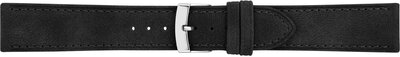 Uhrenarmband Morellato Timo 5964E12.019 M, schwarz, veganes Material