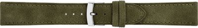 Leder-Uhrenarmband Morellato Timo 5964E12.073 M, grün, veganes Material
