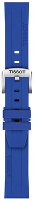 Silikonband T852.051.023 18mm, Blau, Quick Release