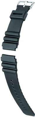 Silikonband Hirsch Sumo L 46488850-2, schwarz, Länge L