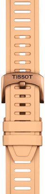 Silikonband Tissot T852.050.298 21mm, Beige