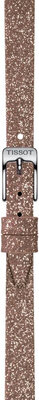 Synthetisches Uhrenarmband Tissot T852.048.085 9mm, rosa, Quick Release