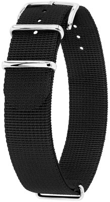 Textilband Hirsch Rush Recycle XL 40536050-2, schwarz, Länge XL