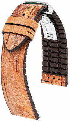 Kunstlederband Hirsch Birch 0921045110-2, Braun, Quick Release