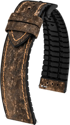 Lederband Hirsch Stone L 0925044010-5, braun, Länge L, Quick Release